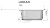 Мойка для кухни POLYGRAN F-12