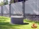 Продам: Заборы бетонные производство.Бетонные блоки забора Рубленый...