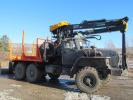 Продам: Тягач лесовозный на шасси Урал 55571 с КМУ ОМТЛ-97 мод....