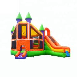 5006343- Factory Wholesale Cheap Inflatable Bouncer with Slide Combo...