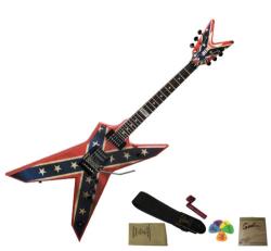 Dean Dimebag Dixie Rebel Electric Guitar w/ Case
