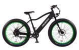Pedego Trail Tracker Fat Tire 2016 Black with Green Rims 48V 14Ah