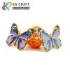 custom butterfly badge