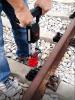 railway metro track large torque cordless impact wrench railway torque wrench bolting tool