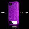 Lucien Elements First Edition Candy Series Genuine Crystals iPhone 4/4S Case (Purple))