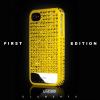 Lucien Elements First Edition Candy Series Genuine Crystals iPhone 4/4S Case (Yellow)
