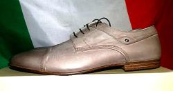 Туфли мужские кожаные фирмы MARCO BATTISTI оригинал из Италии