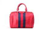 Женская сумка Gucci: бежевый, красный, черный.