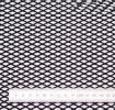 Алюминиевая чёрная сетка Ромб на ВАЗ (Lada) ОКА (1111)