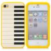 Lovely Piano Pattern Protective Silicone Back Case...