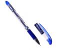 Ручка гелевая 0,5мм синяя Hi-perfect K10 с резин держ игольч пишущ узел