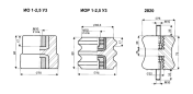 Изоляторы опорные керамические внутренней установки (1–6 кВ)