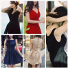 Корейское платье лето 2014 в разных цветах