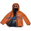 М700 Куртка с капюшоном и очками для мальчика, оранжевый