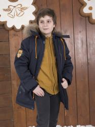 Куртка-аляска "АРКТИКА" для мальчика от 7 до 12 лет