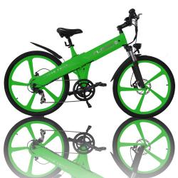E-go 26"new Green Electric Bicycle City 48v500w Ebike Moped Pedal...