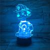 USB led night light 3D paw patrol Marshll table lamp energy saving...