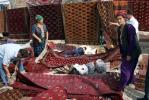 Туркменистан ковры ручные и текстиль.