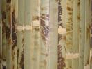Бамбуковые обои черепаховые 2,0м выс 17мм шир планки