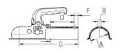 Головка сцепная K 14B N3 d=60 верт