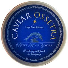Икра черная Black River Caviar Сибирский осетр 250 грамм