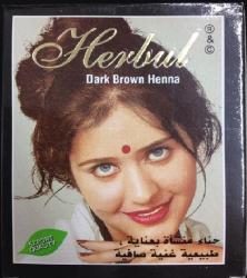 Индийская хна Herbul Dark Brown Henna