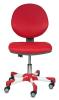 Кресло детское Бюрократ KD-6/Rd/TW-97N красный TW-97N накладки красный