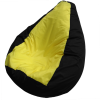 Кресло-мешок "Груша Макси" Черный Лимон