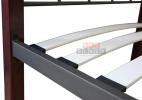 Кровать МИРА - DD (Mira-DD-90х190) Темный орех