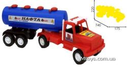 Машина"Автовоз бочка" 306 (8шт) бензин,молоко,рыба,в...