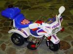 Мотоцикл на аккумуляторе 2126A Полиция с багажником, мигалкой, до 30...