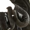 Норковая шуба капюшоном кобра blackglama, размер 44-46,арт.20001