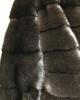 Норковая шуба поперечка Zana, размер 44-46,арт 10036