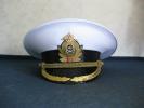 Офицерская фуражка (летняя) ВМФ России плав.состав.