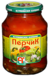 Перец по-домашнему 500мл стекло, Россия