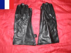 Перчатки кожанные GANTS encuir noir -Франция