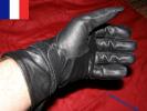 Перчатки кожанные GANTS encuir noir -Франция