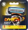 Сменные кассеты для бритья DIVIS PRO POWER5+1, 8...
