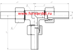 Соединение тройниковое 3-16 ГОСТ 24492-80