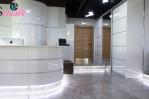 Стойка администратора из искусственного камня, итальянского пластика