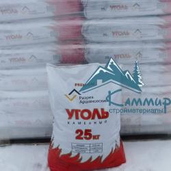 Уголь каменный в мешках по 25 кг