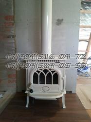 Установка печи jotul