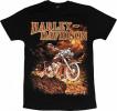 Футболка Harley Davidson - лава