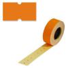 Этикет-лента «МНК» 21,5*12мм оранжевая прямая, 700 штук