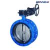 фланцевый дроссельный клапан for liquid nitrogen Double flange price concentric butterfly valve