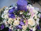 цветочная композиция для стола регистрации брака