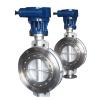 эксцентриковый дроссельный клапан Bare stem high temperature metal seat triple eccentric butterfly valve