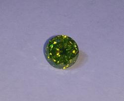 0,47 CT., DIAMOND / БРИЛЛИАНТ, VS, GREEN / ЗЕЛЁНЫЙ.