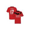 09-10 Man Utd Home Jersey + Nani 17