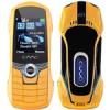 1.8" 2 SIM Car Mobile Cell Phone Yellow P084-G3K